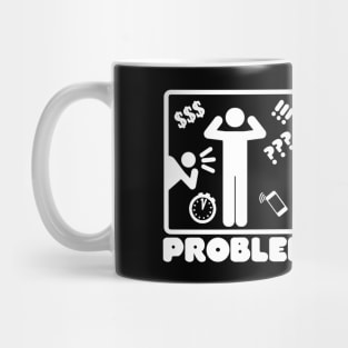 Problem Solved Biking Mug